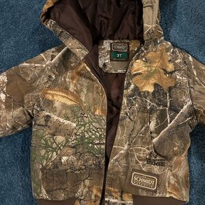 Schmidt Kids Camo Jacket